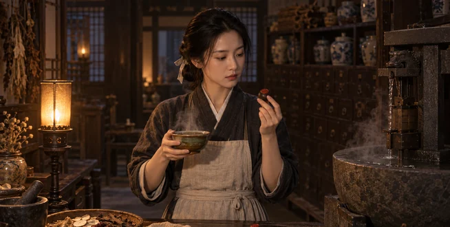 将军府的夜班药房:回刻一停,少主的夜不再倒流